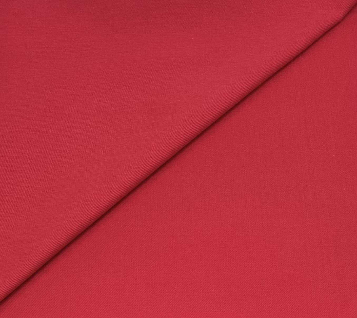 10 oz Brushed Cotton Denim in Red