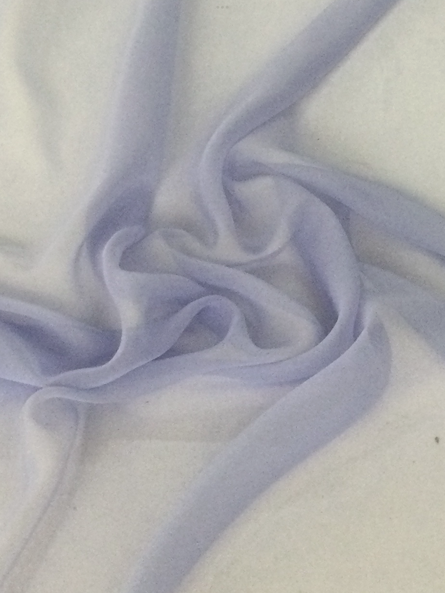Polyester Chiffon in Periwinkle
