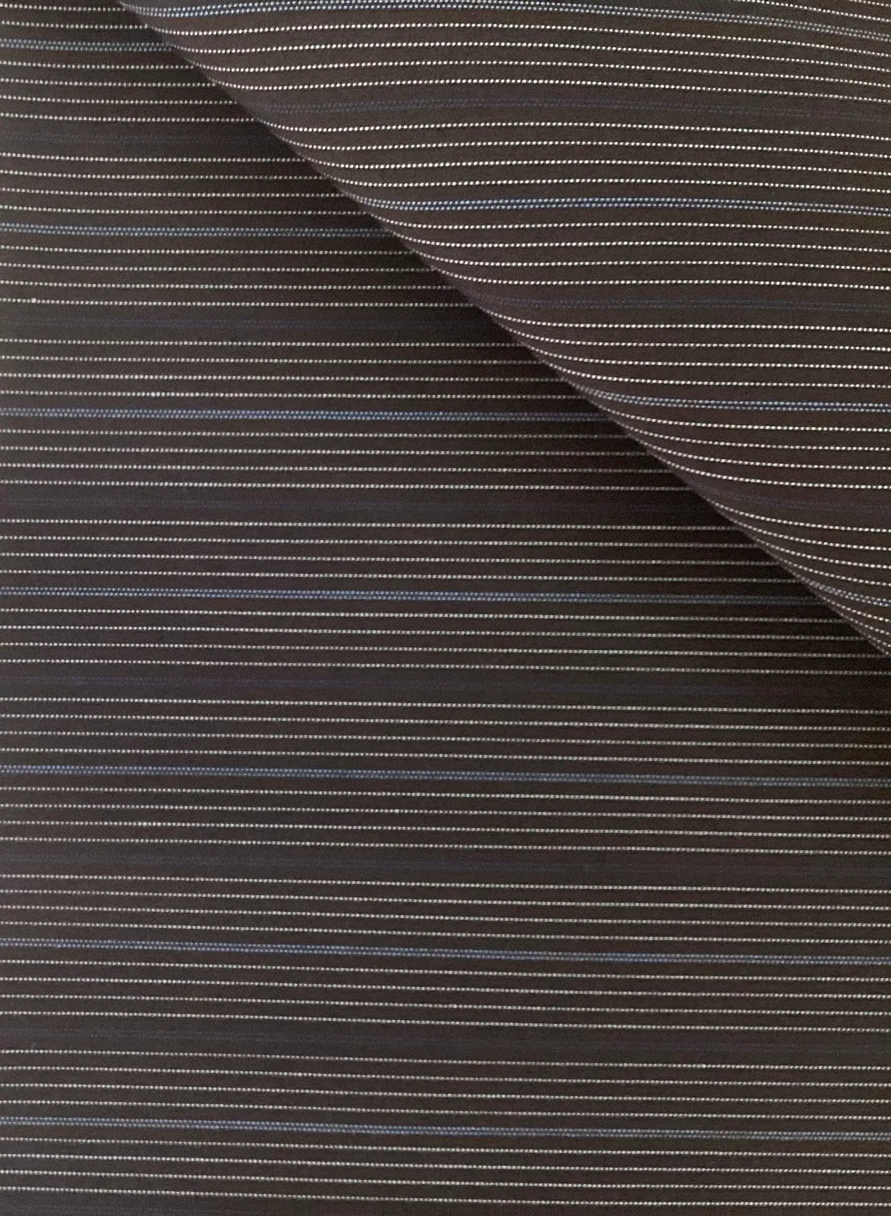 Stretch Cotton Blend Shirting Woven Stripe