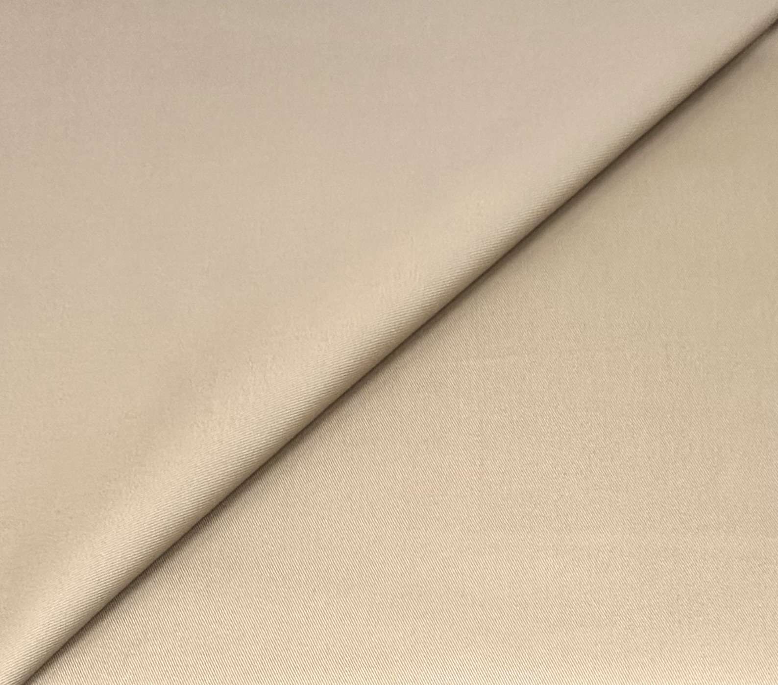 Cotton Chino Twill in Sand 