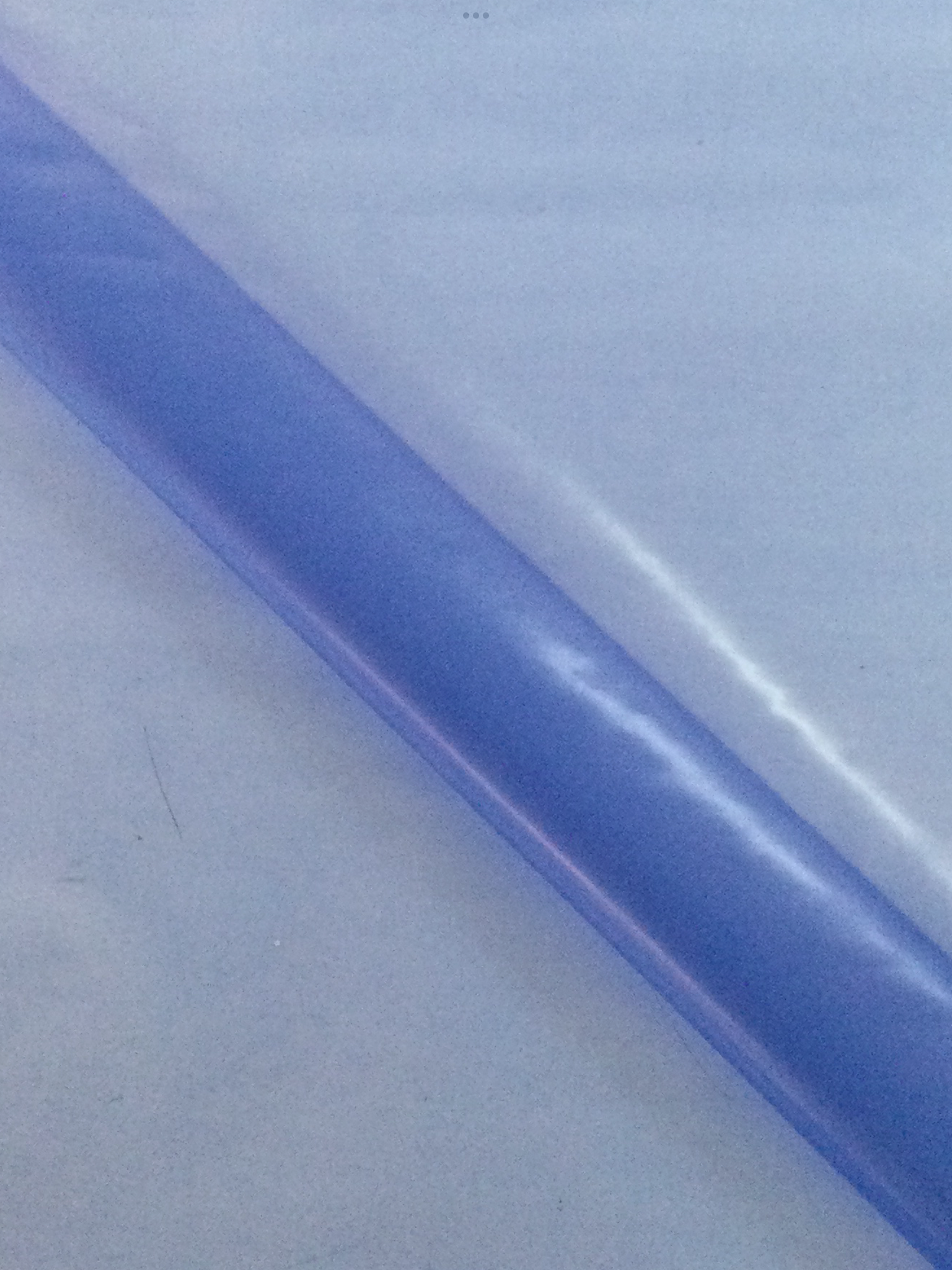Japanese Coated Nylon Organza in Blueprint