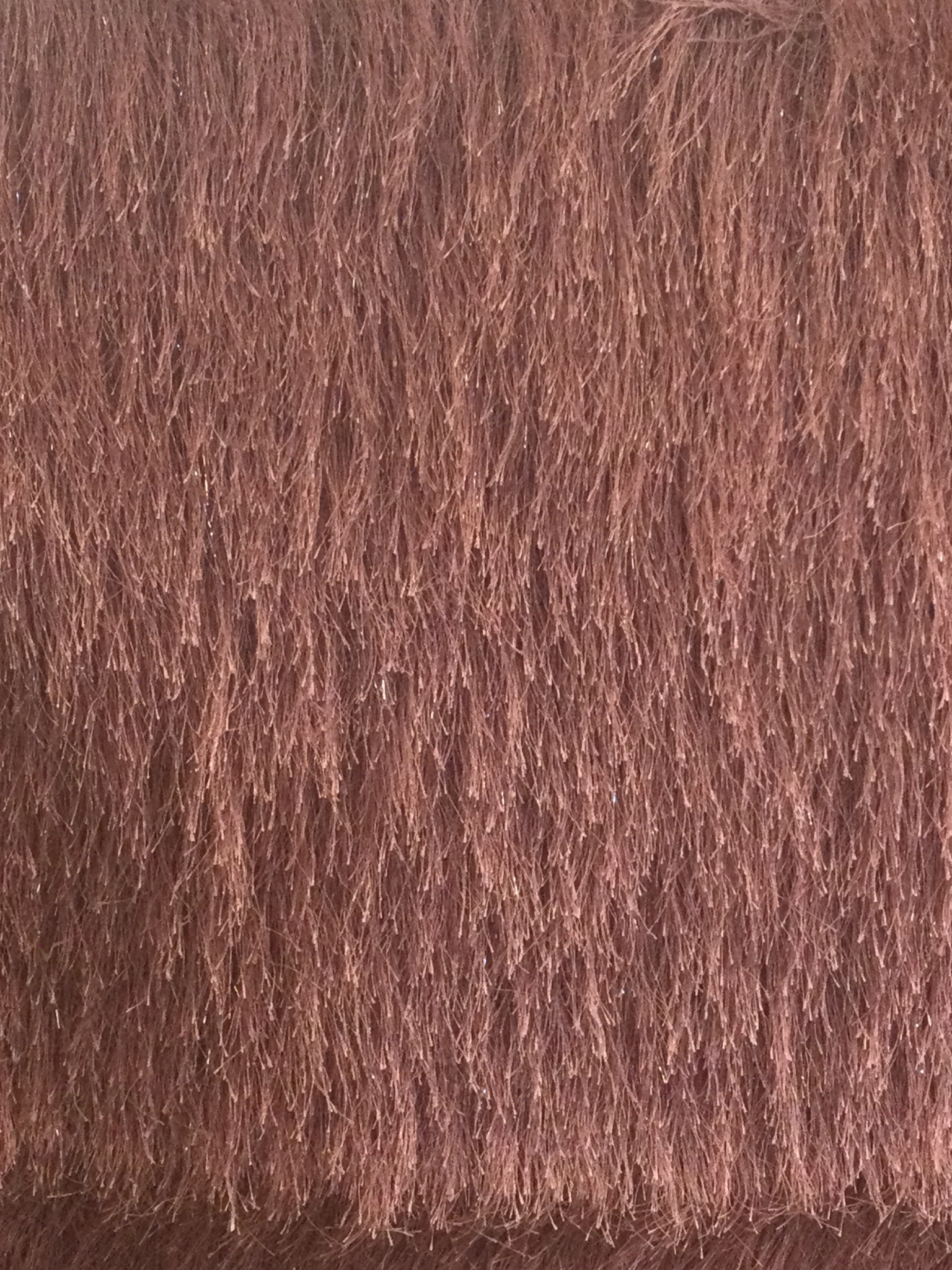 Polyester Lurex Eyelash in Nude
