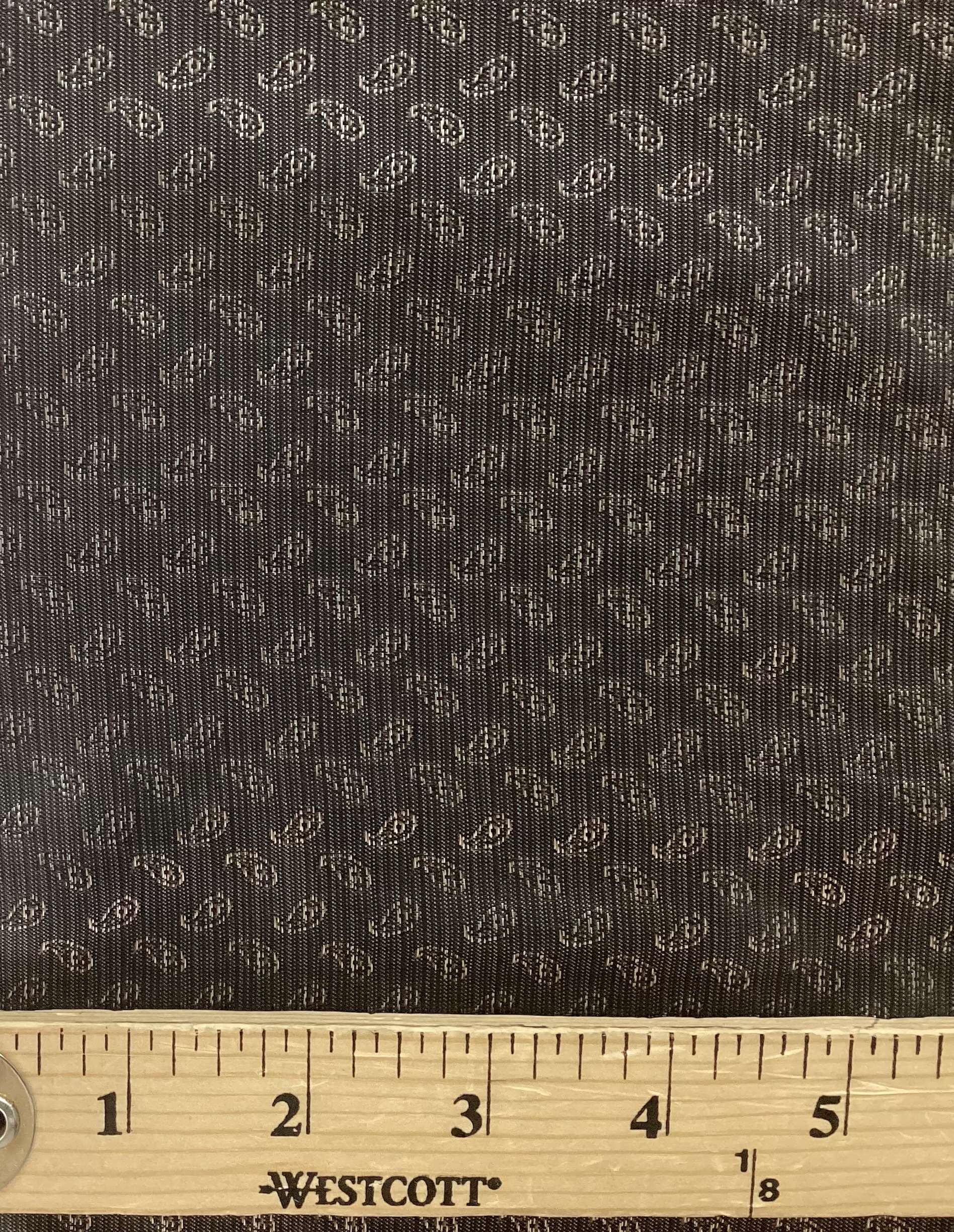 Novelty Rayon Bemberg Lining in Dark Taupe Grey