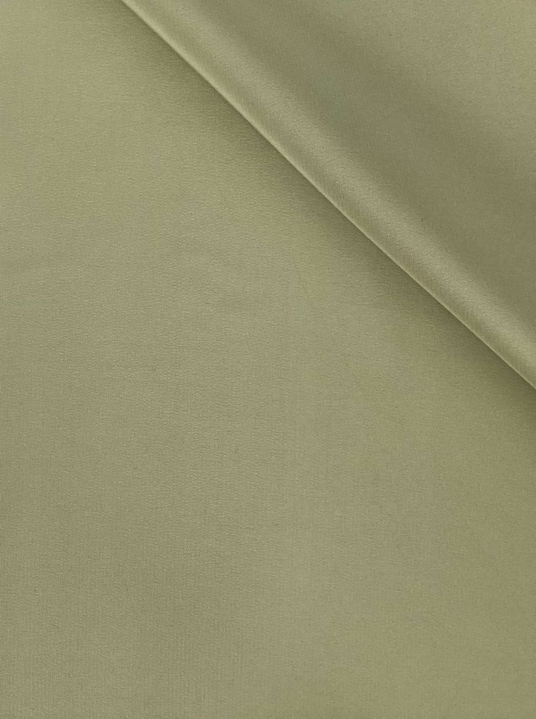 SILK CREPE DE CHINE In Sage
