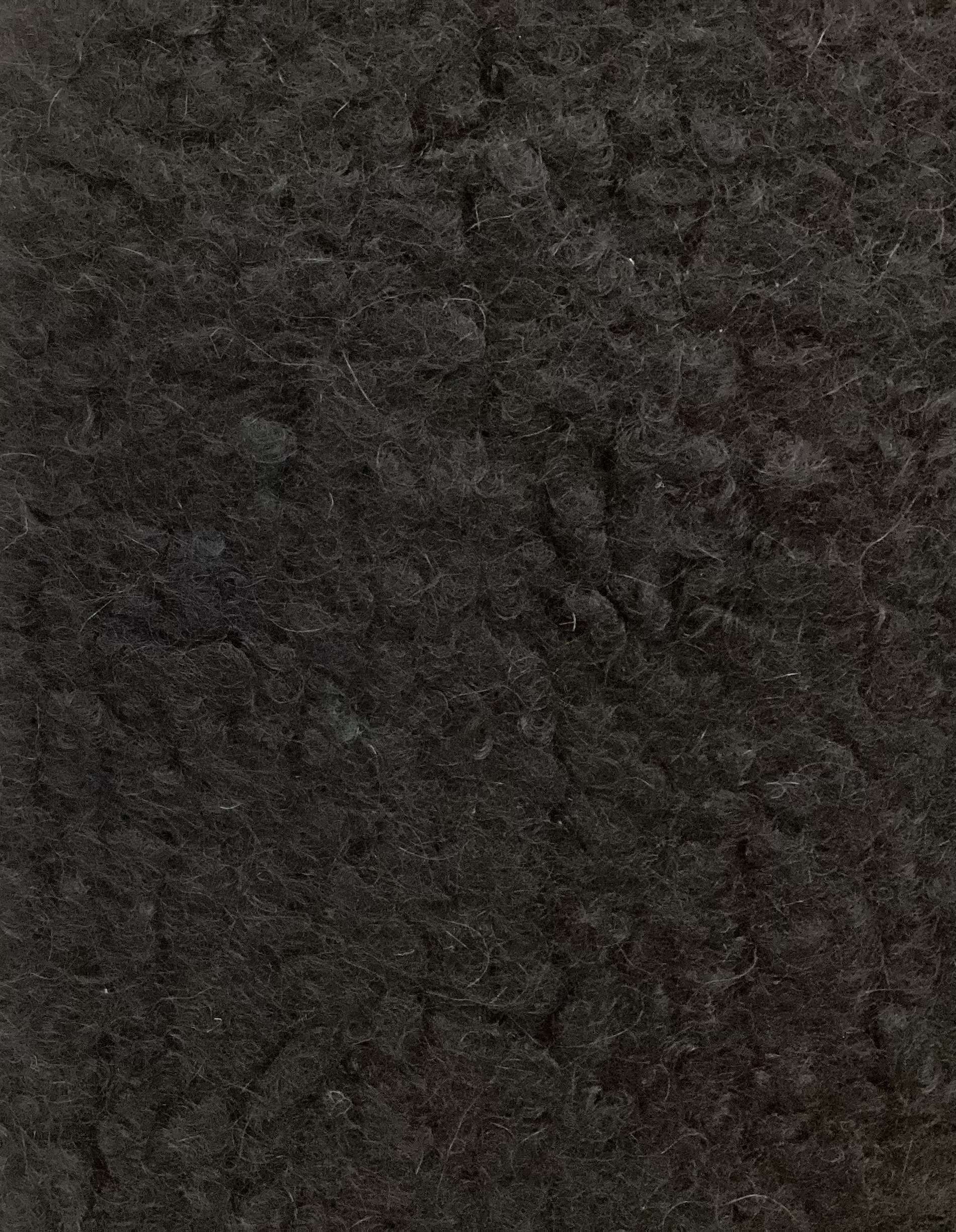 Wool & Mohair Boucle Knit in Black