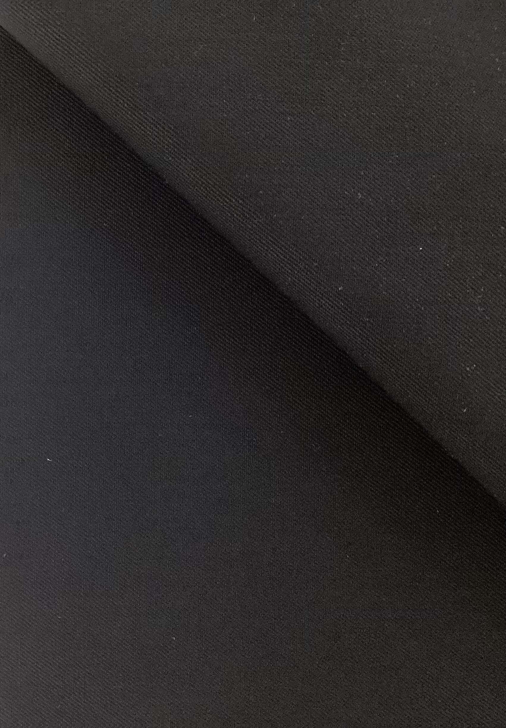 100% Wool Suiting Natural Stretch In Onyx