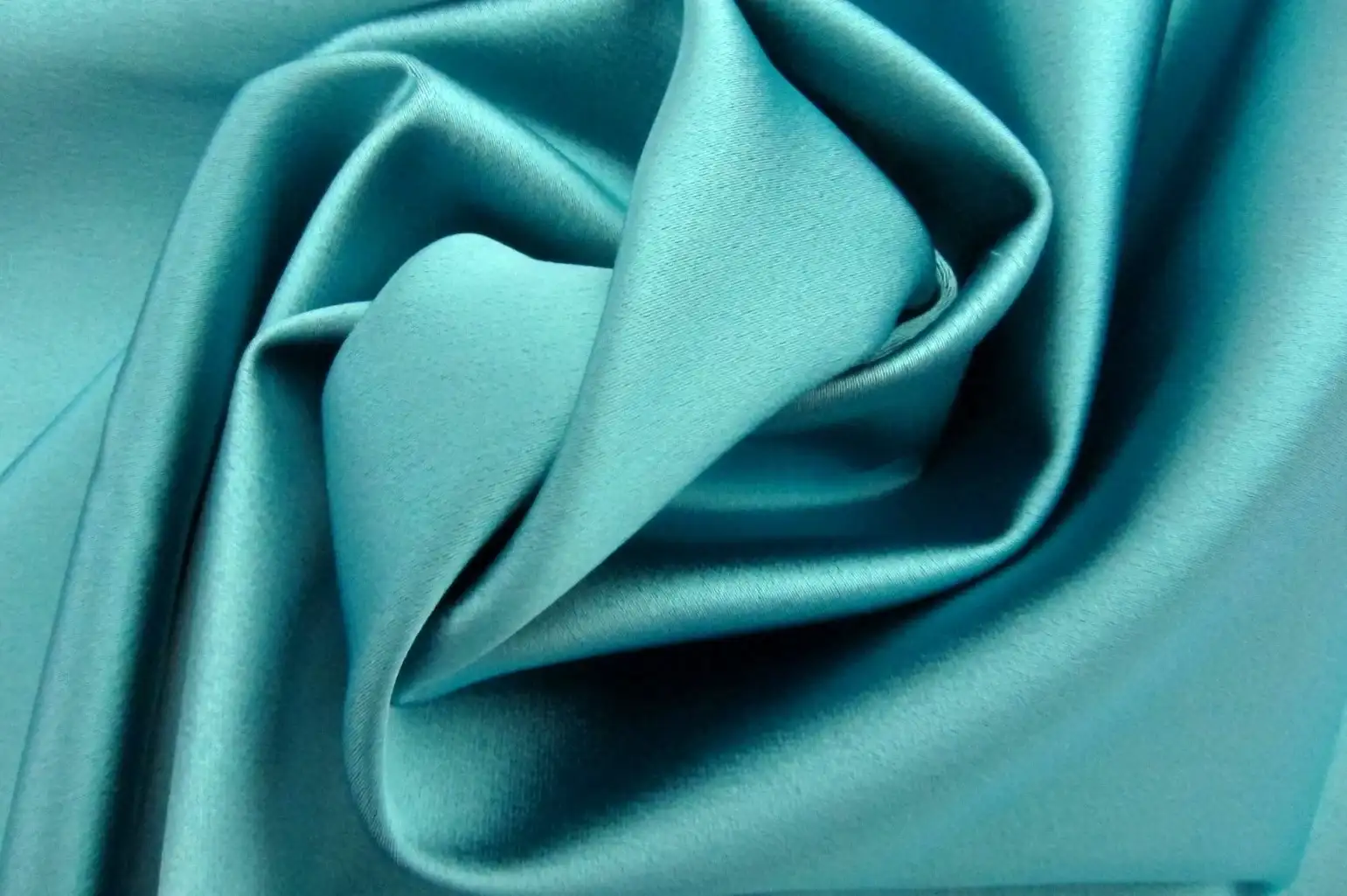 Armani Triacetate Stretch Satin in Cyan