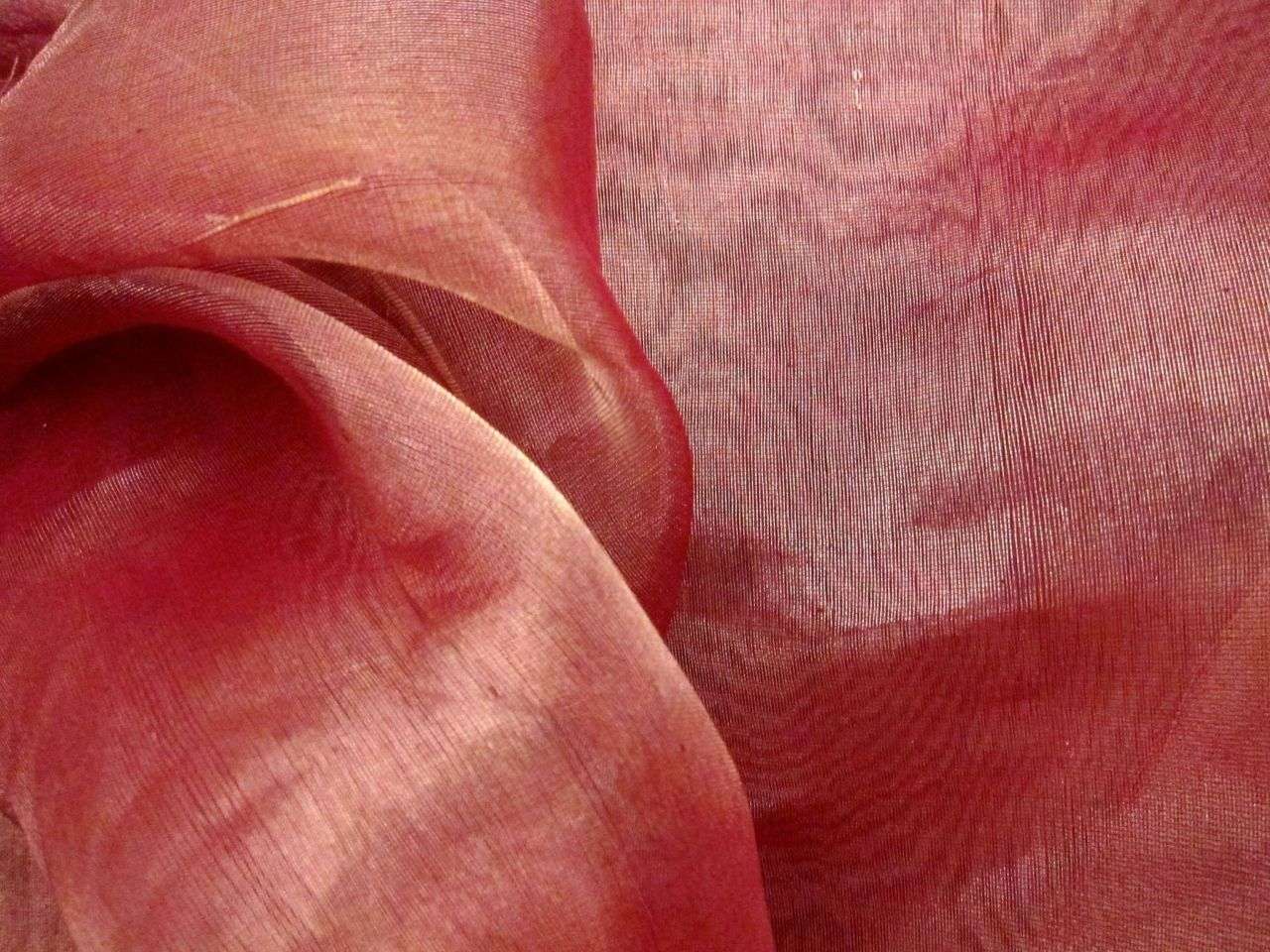 Metallic Silk Organza0