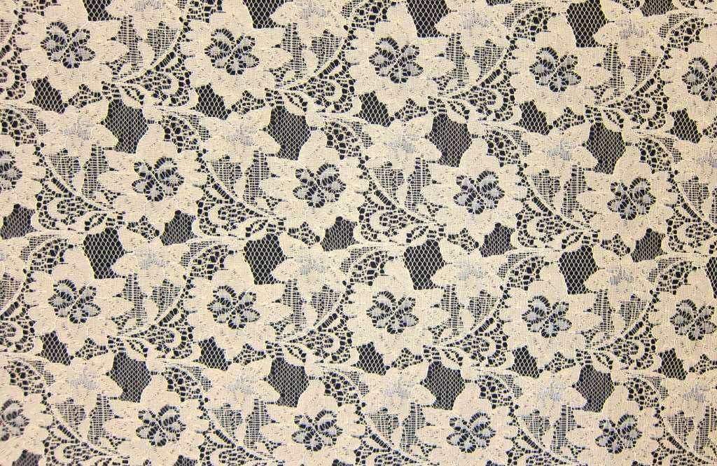 Tafetta Backed Lace0