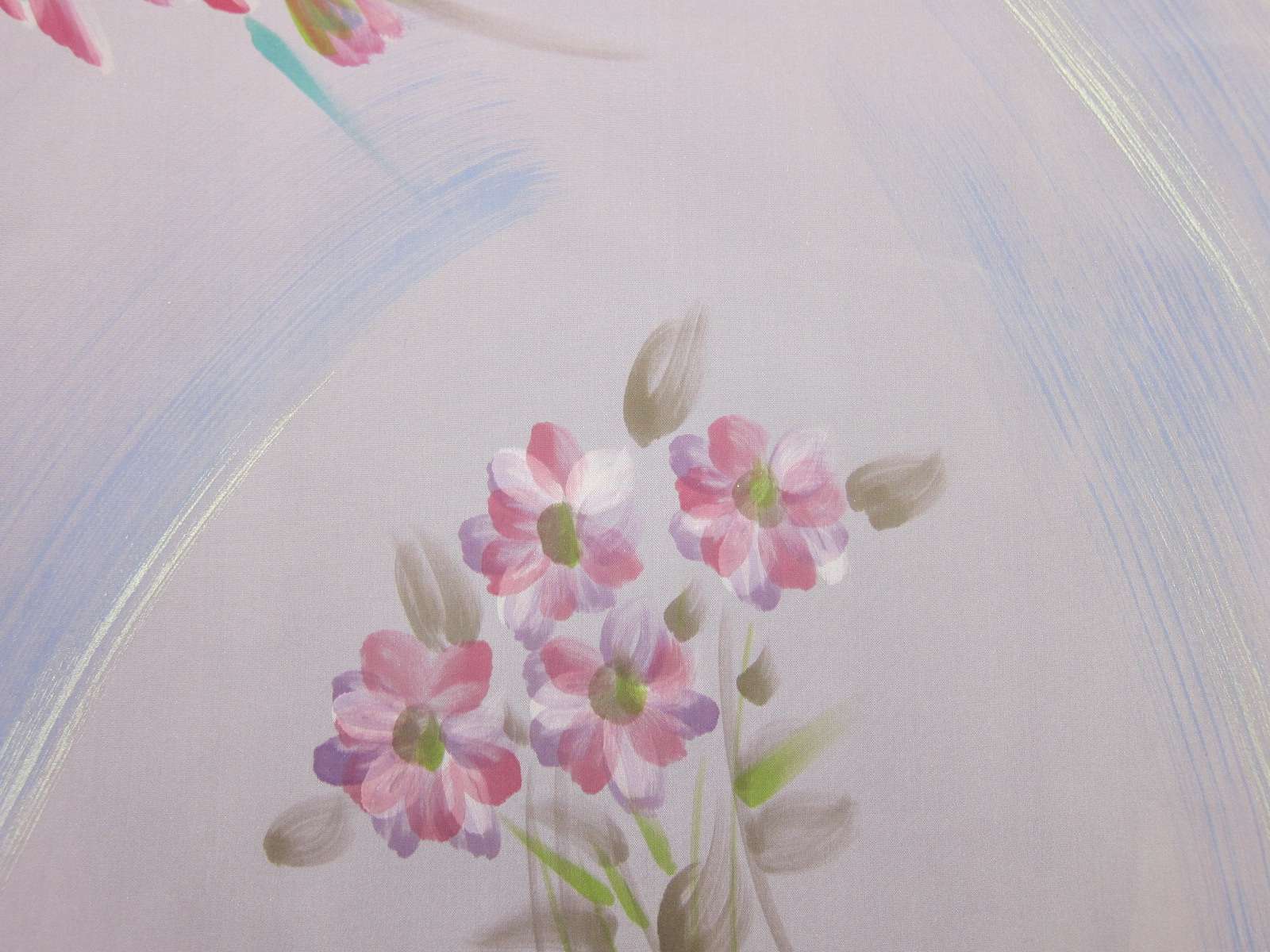 Hand Painted Iridescent Taffeta0