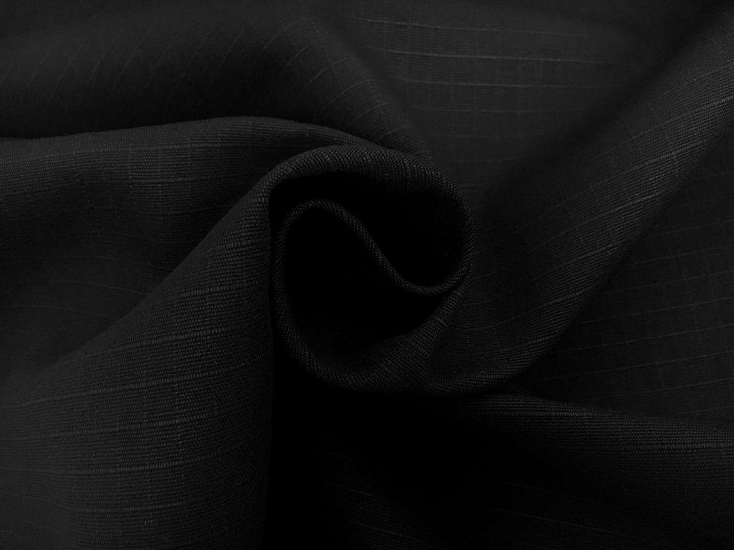 Cotton Ripstop in Black1