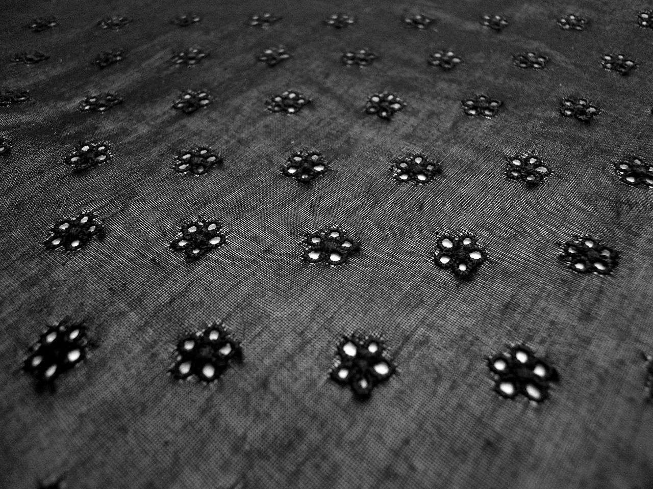 Swiss Cotton Voile Eyelet2