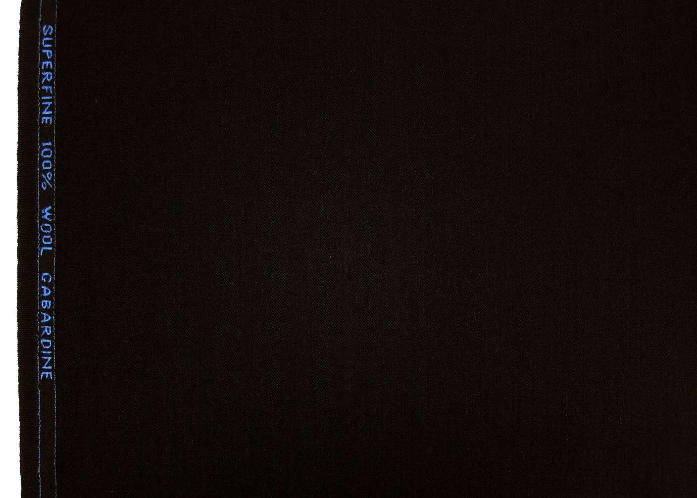 Wool Gabardine in Dark Brown0