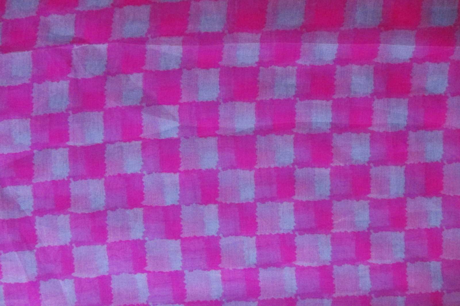 Printed Silk Organza0