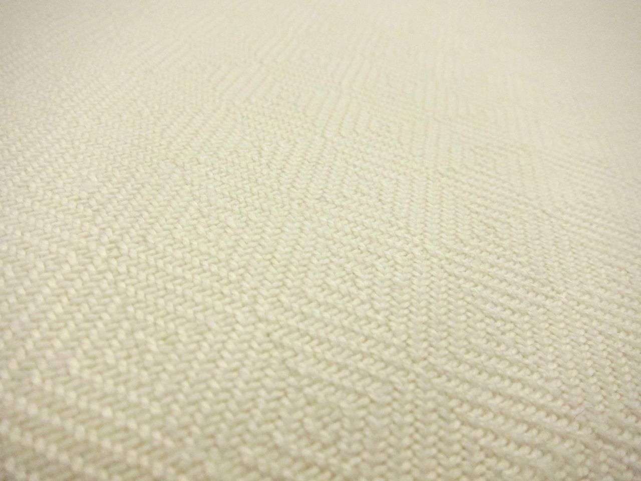 Bamboo and Linen Dobby Upholstery in Antique White
