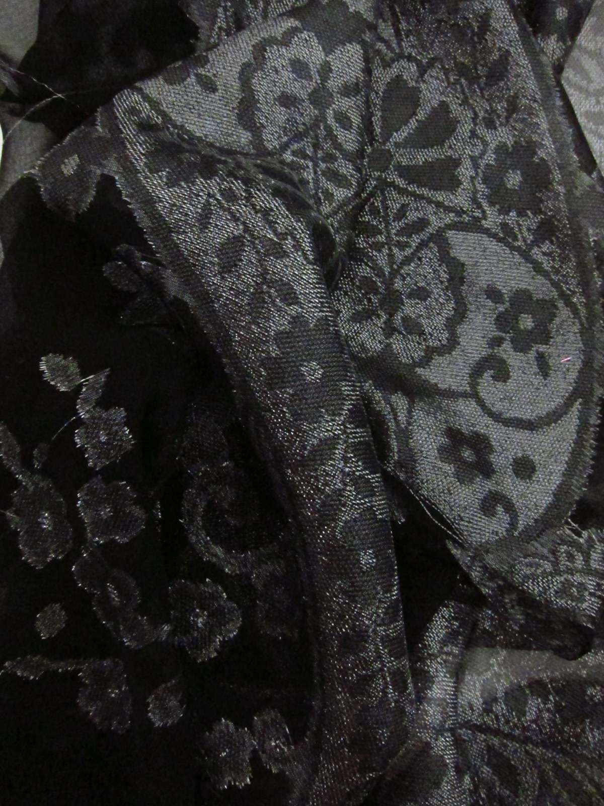 Metallic Burn Out Fil Coupé Chiffon3