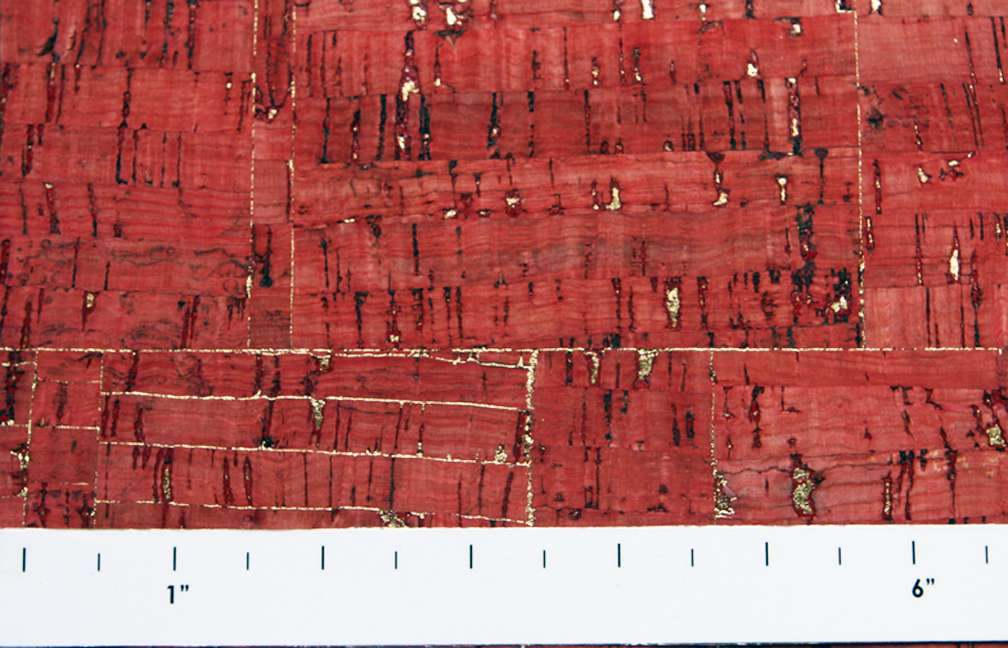 Metallic Cork in Red Gold1