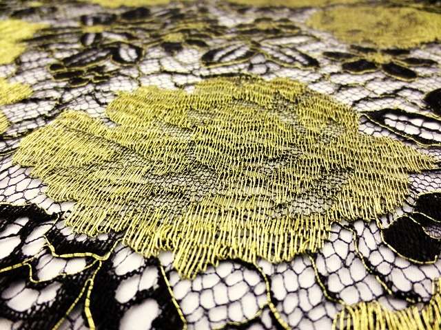 Metallic Chantilly Lace2