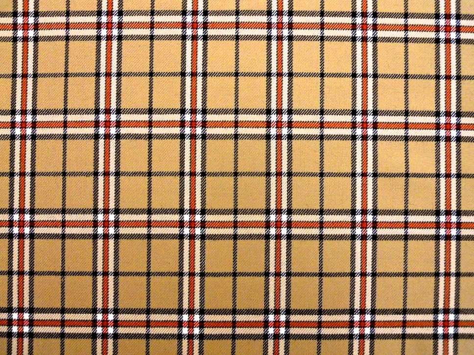 Virgin Wool Plaid0