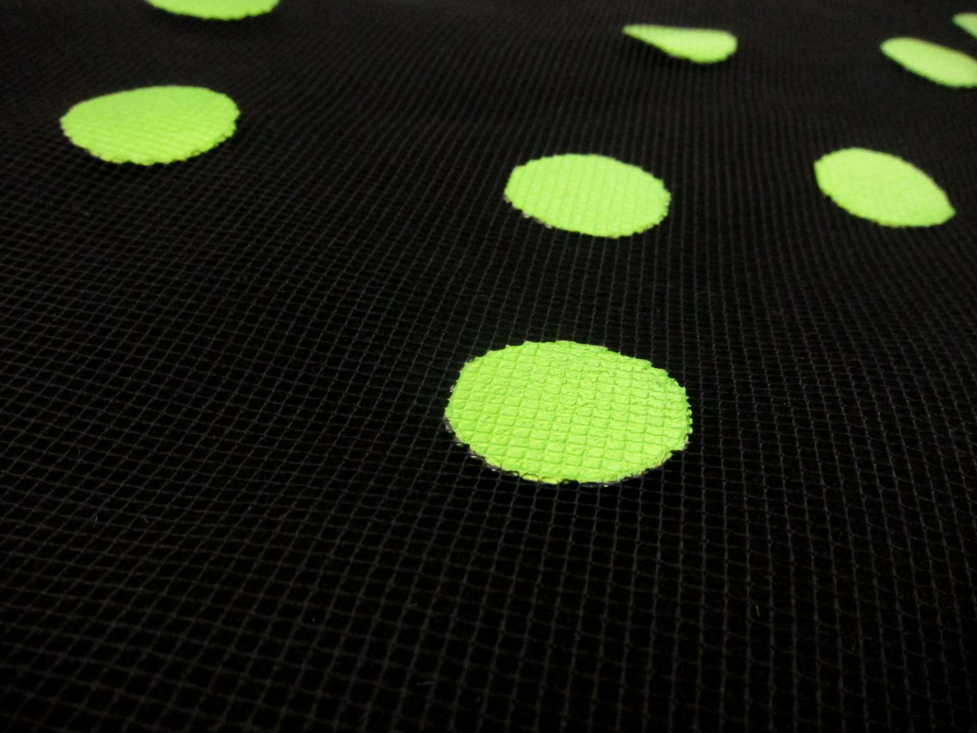 Painted Polka Dots on Tulle2
