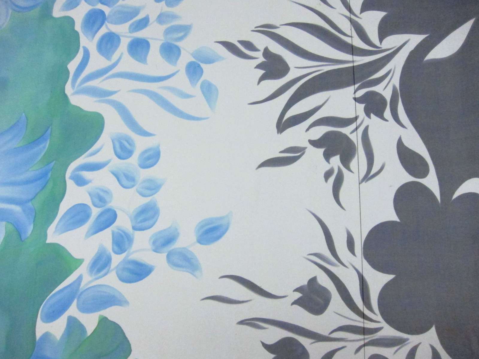 Hand Painted Silk Chiffon0