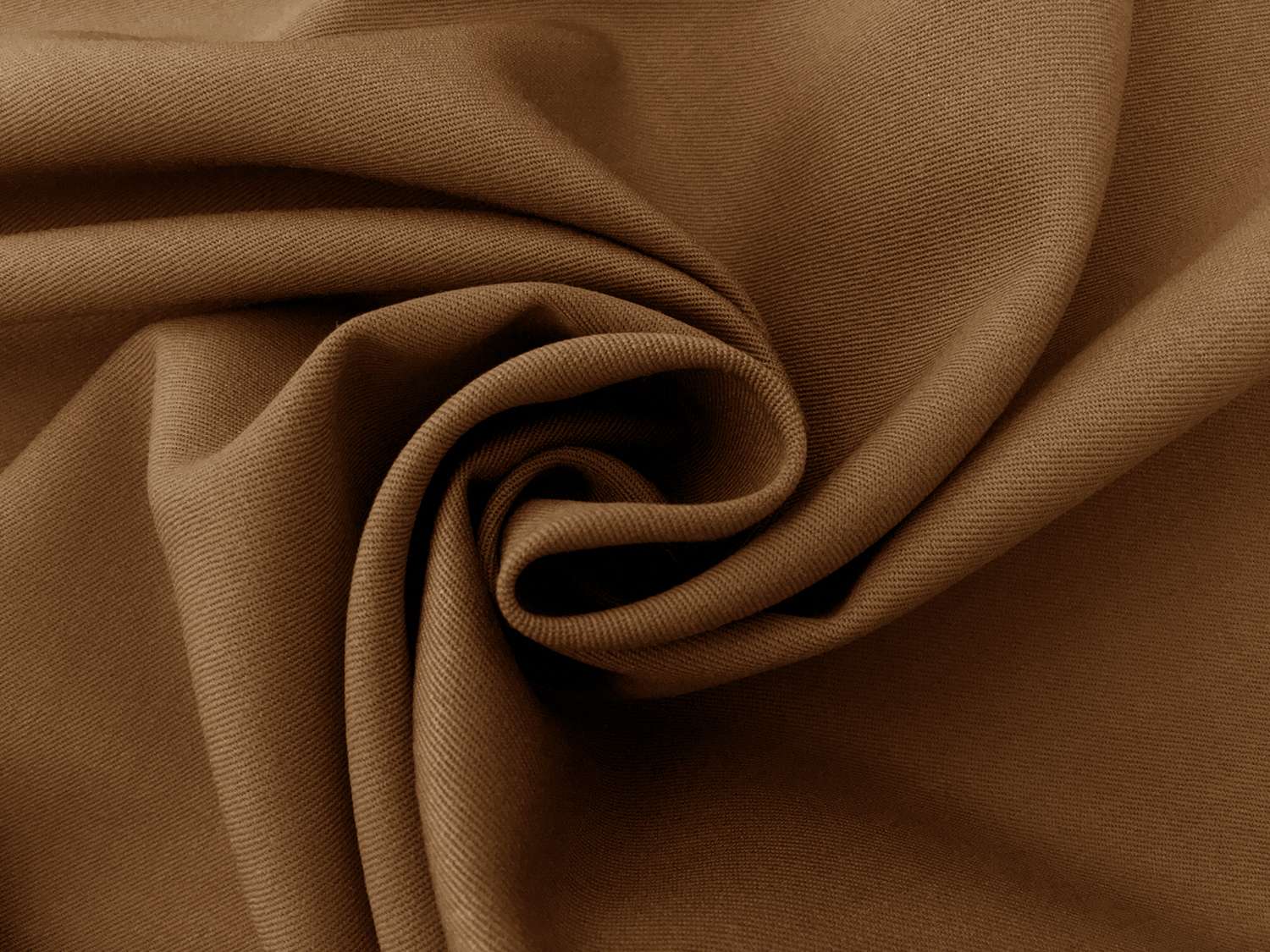 Wool Gabardine in Coffee1