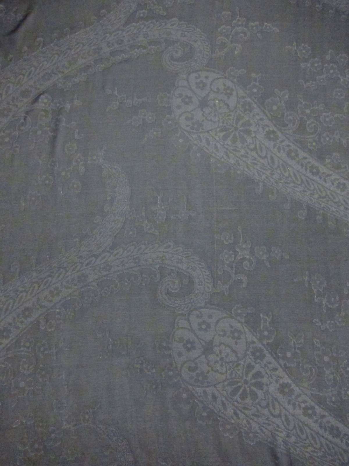 Metallic Burn Out Fil Coupé Chiffon0