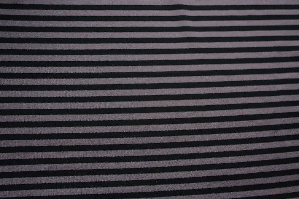 Rayon Poly Lycra Stripe Knit0