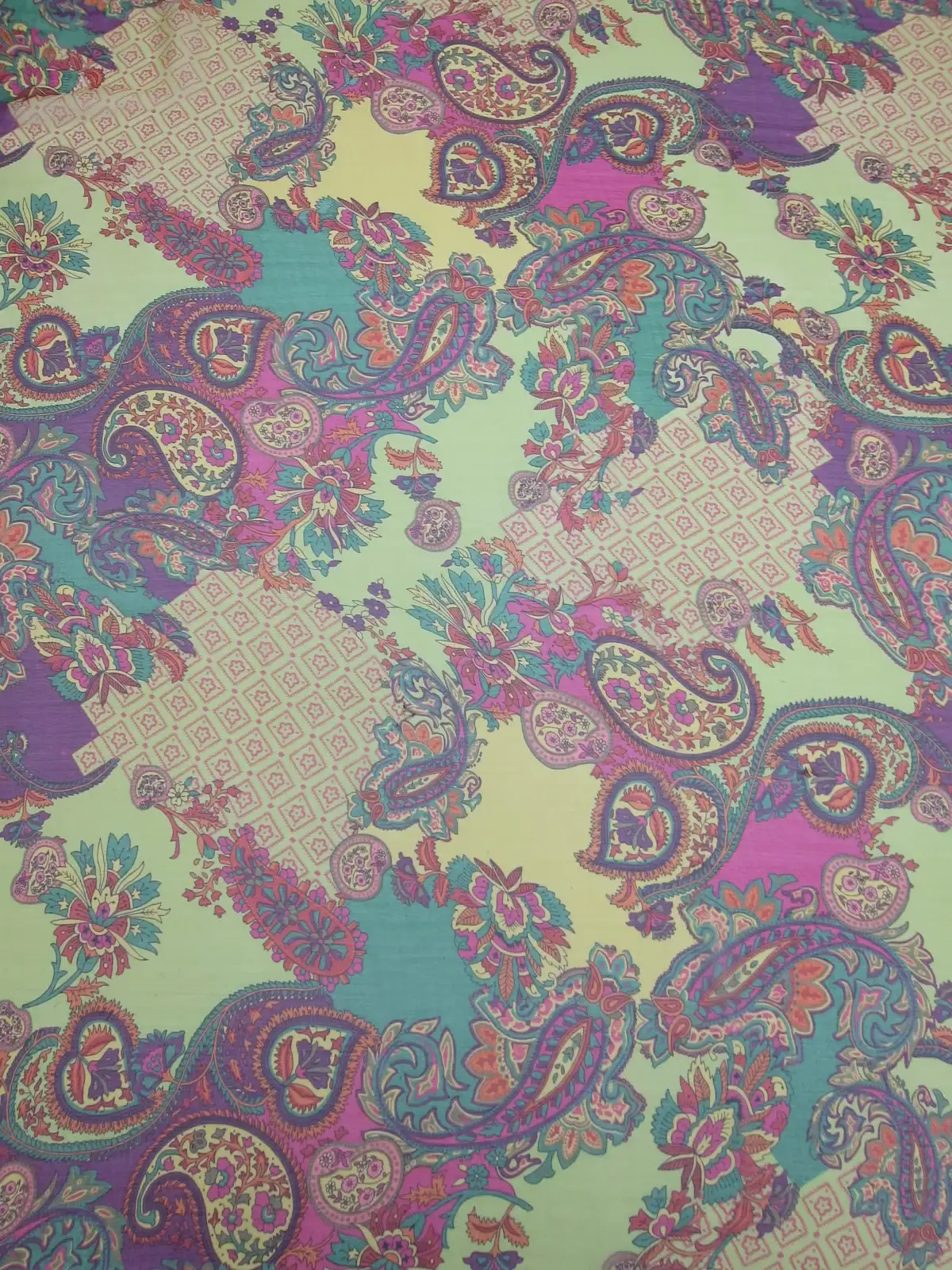 Printed Silk Crinkle Chiffon1