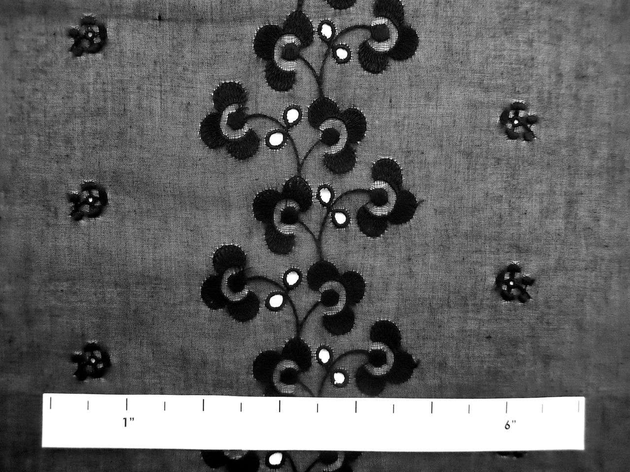 Swiss Cotton Voile Eyelet1