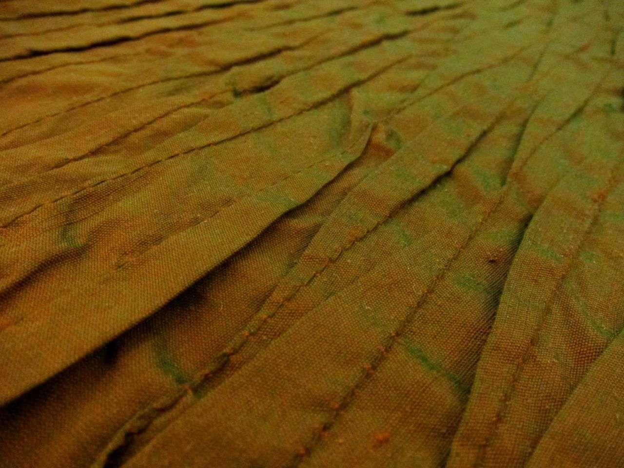 Iridescent Tucked Silk Shantung2