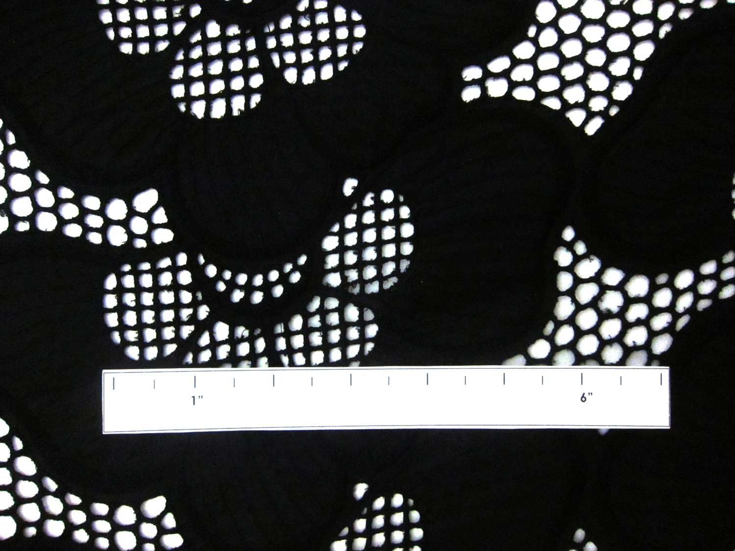 Cotton Eyelet in Black1