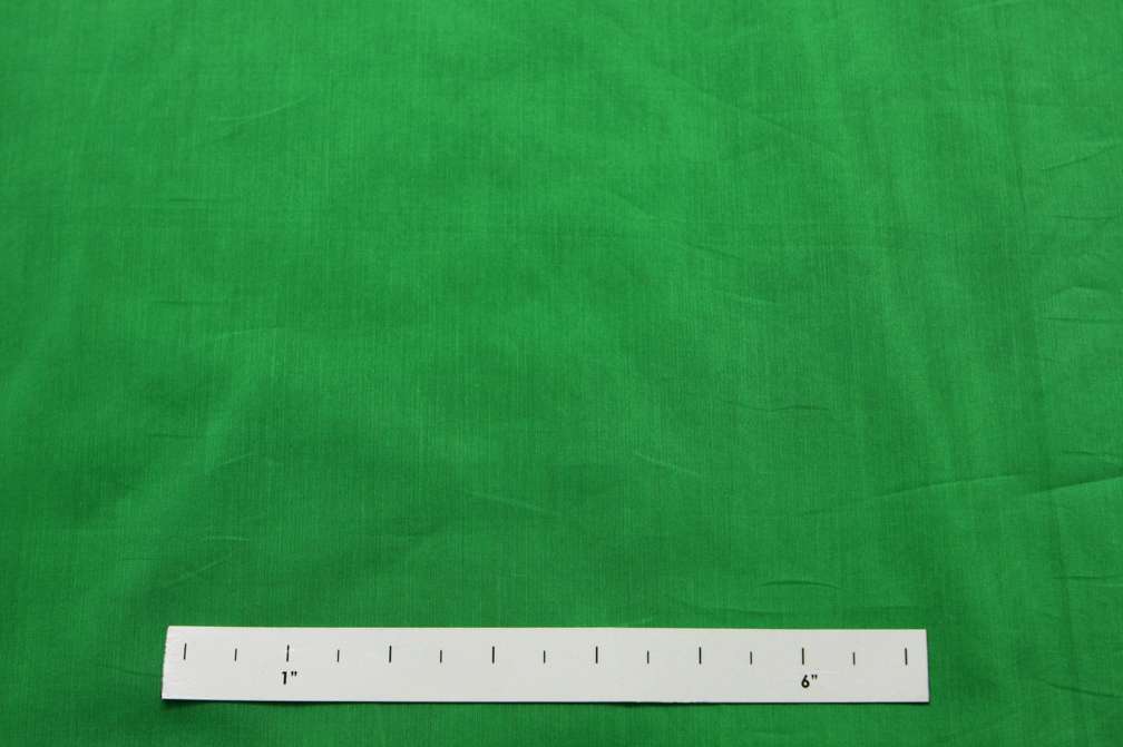 Silk Cotton Voile in Kelly Green1