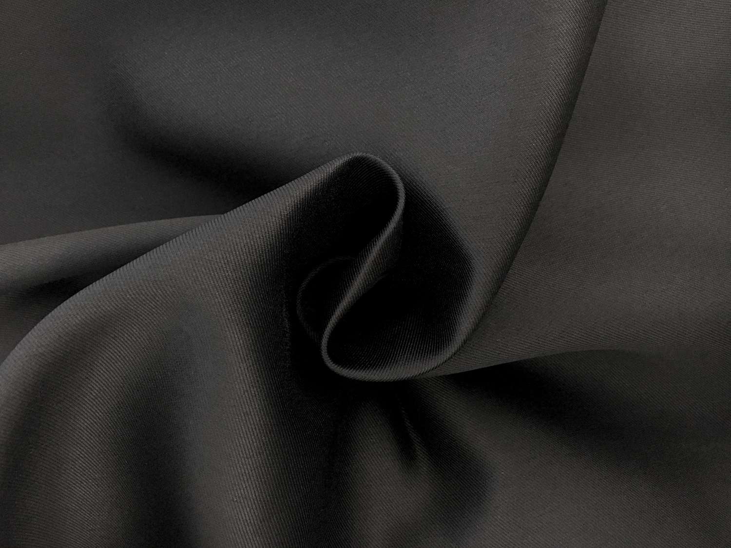 Polyester Mikado in Charcoal1
