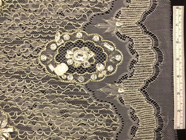 Beaded Chantilly Lace0