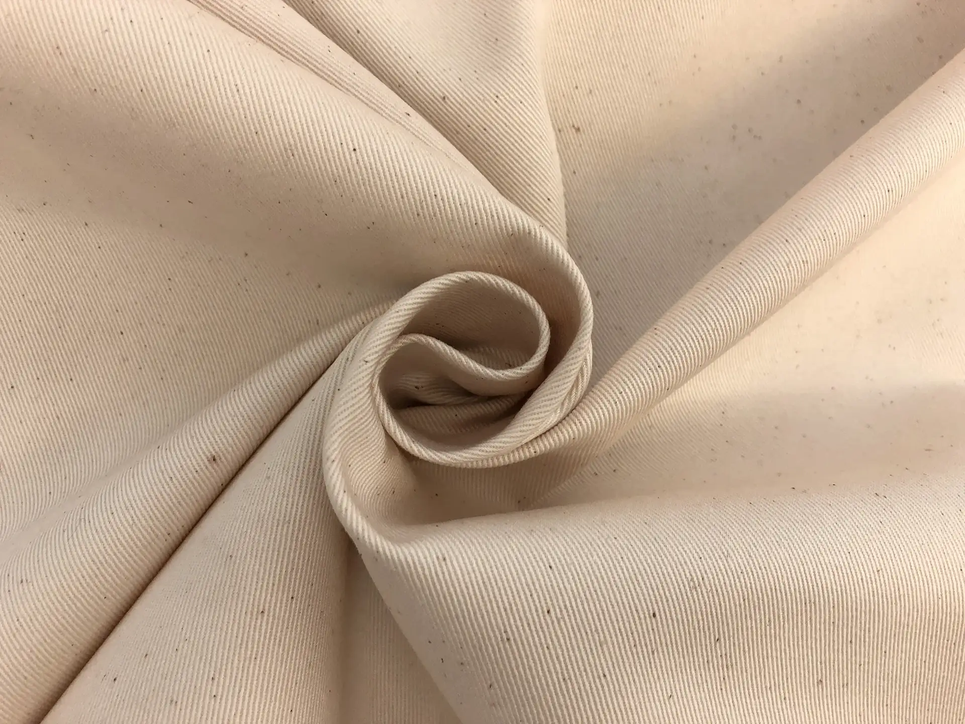 Cotton Chino Twill in Natural 1