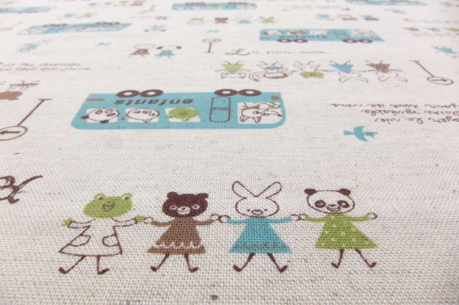 Japanese Cotton Linen Print2