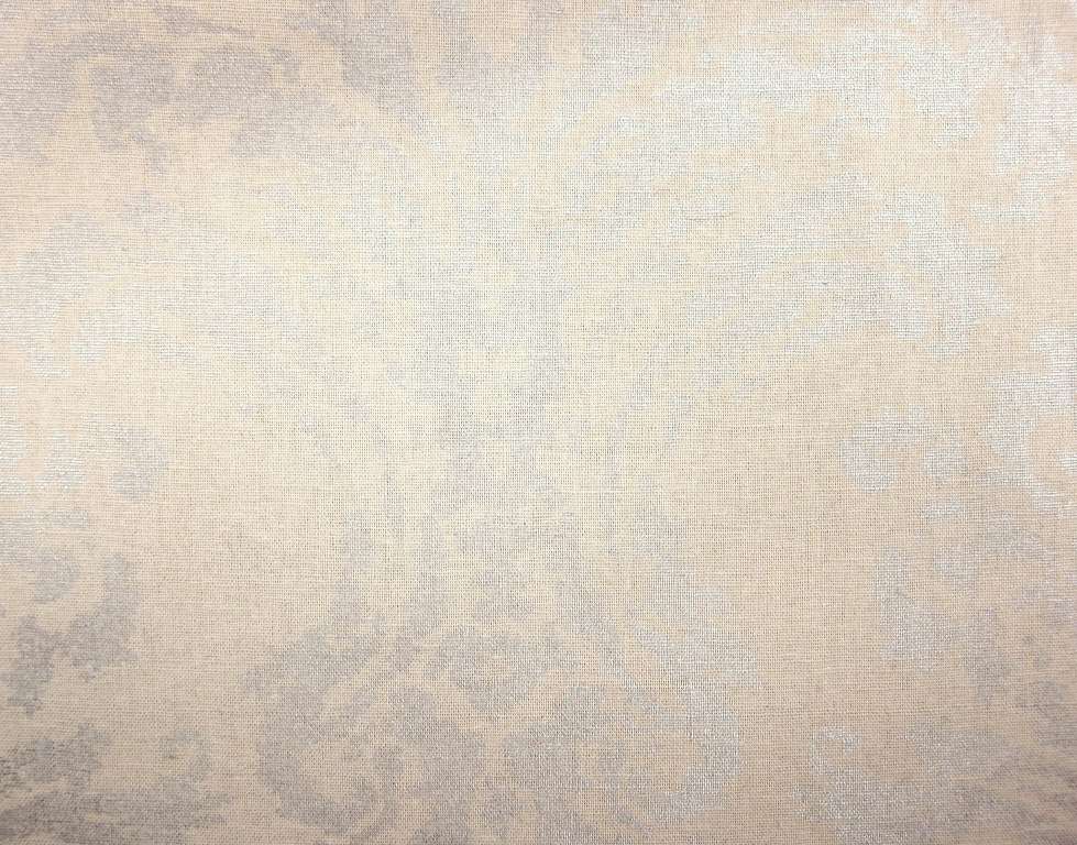 Cotton Linen Foil Print0