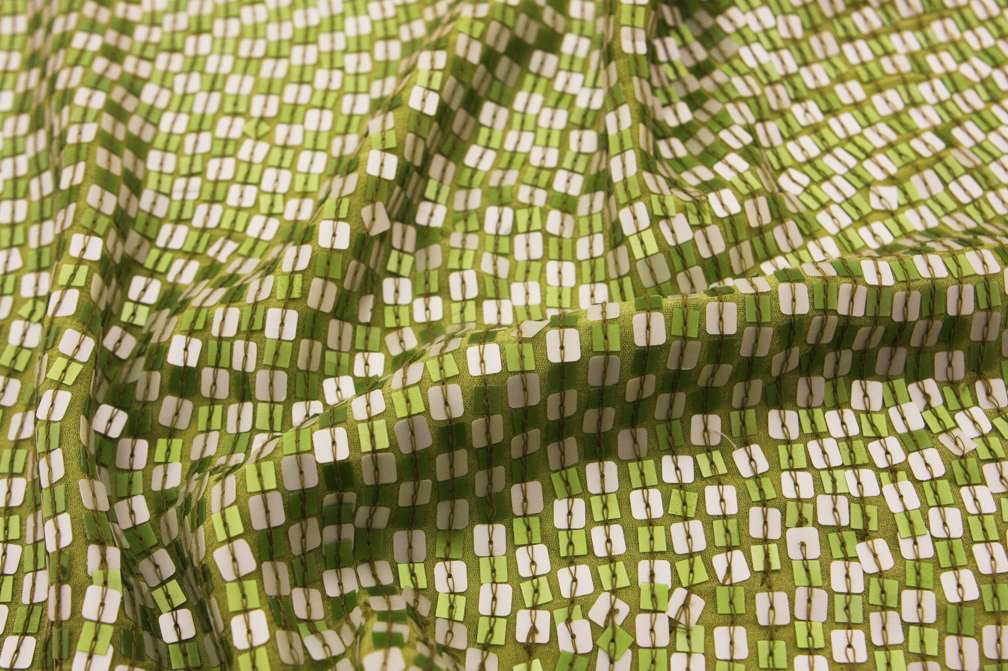 Sequins on Silk Chiffon3