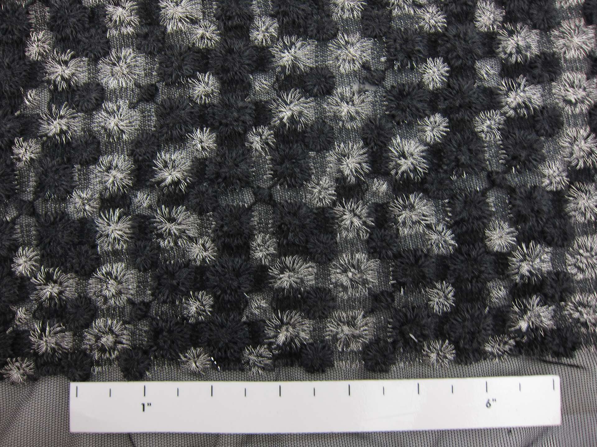 Wool Metallic Embroidered Illusion1