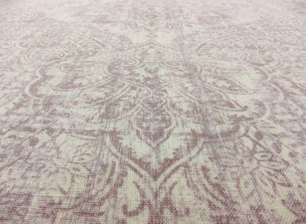 Linen Upholstery Ornamental Degrade Print2