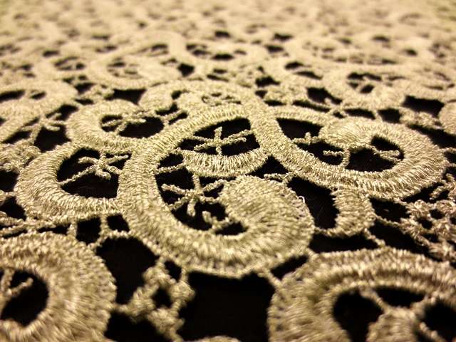 Metallic Guipure Lace2