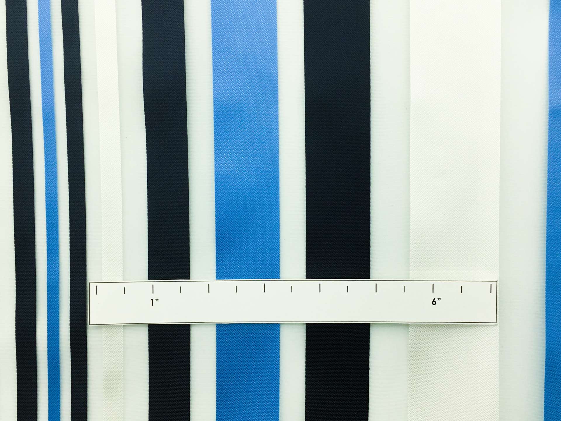 Viscose Blend Striped Organza1