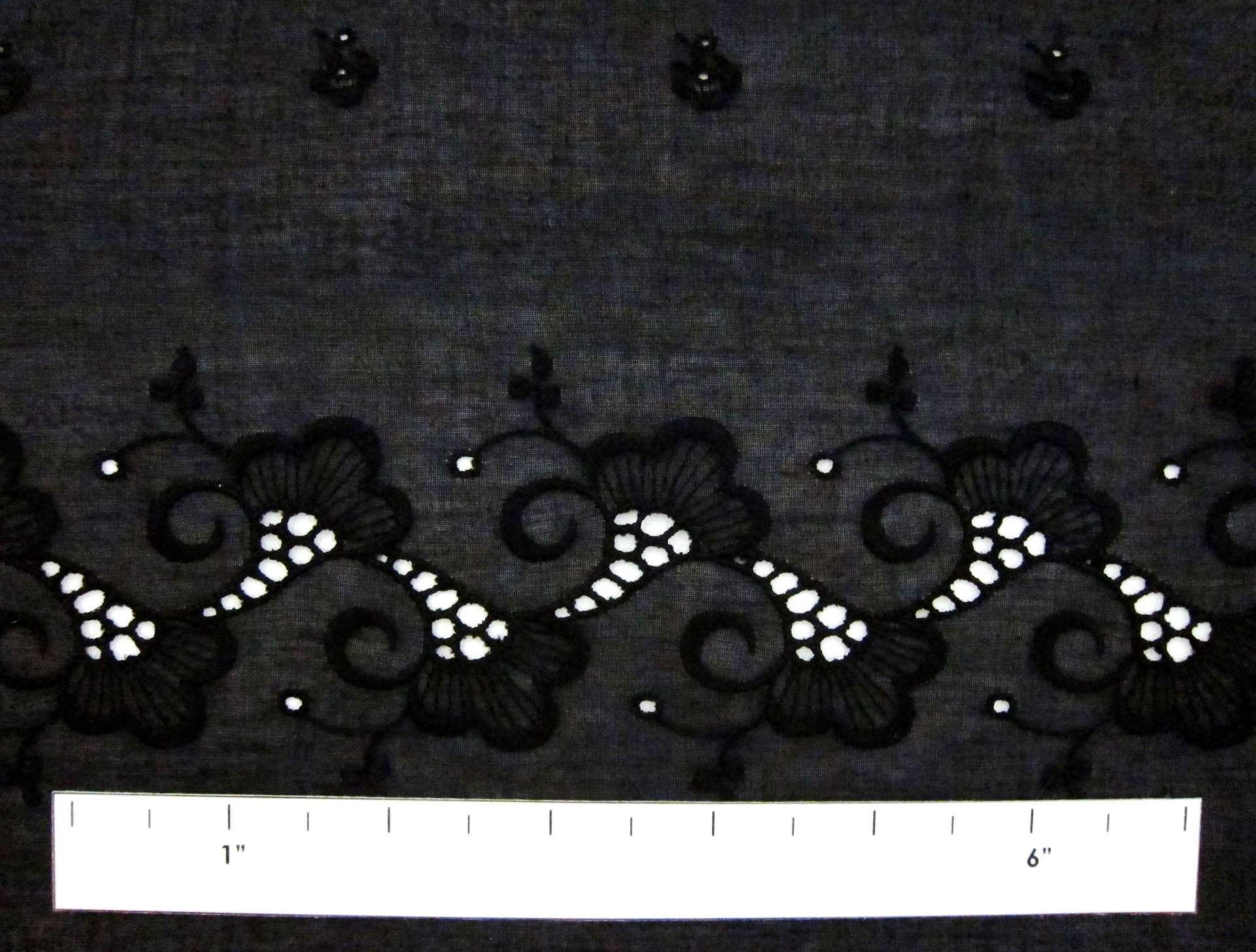 Embroidered Cotton Voile Eyelet2