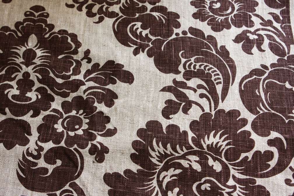 Linen Upholstery Decorative Print2