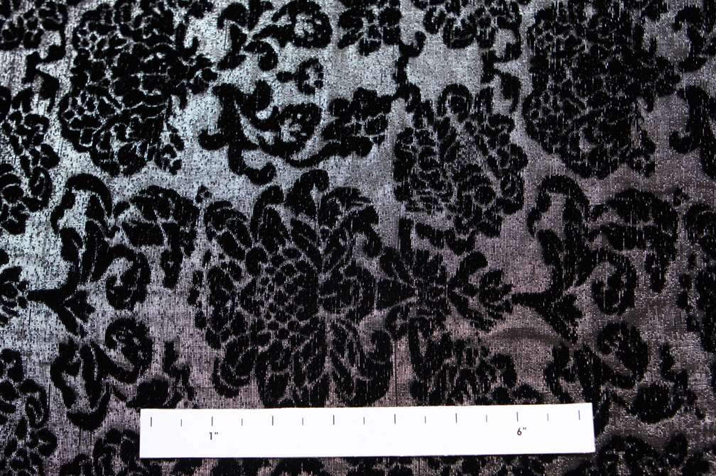 Silk Rayon Lurex BurnOut Velvet1