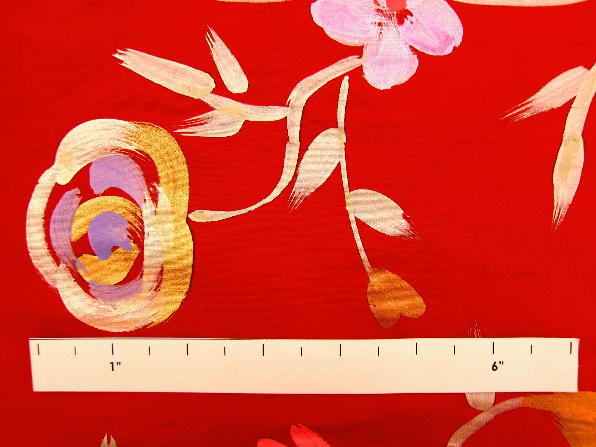 100% Silk Printed Shantung1