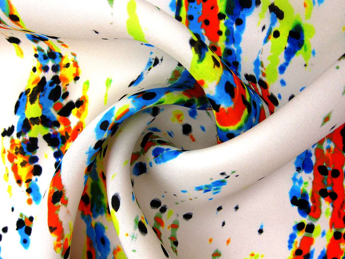 Printed Silk Gazar3