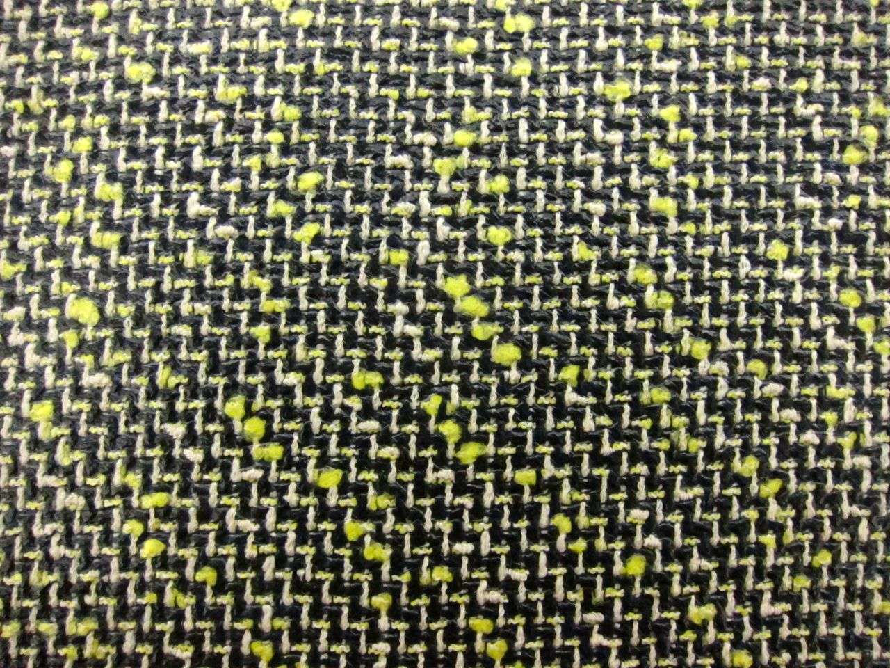 Coated Cotton Blend Tweed0
