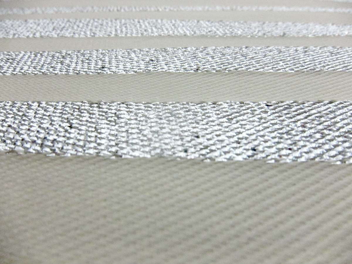 Silk Metallic Stripe1